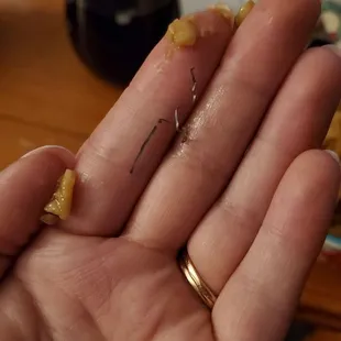 The metal in my lo mein