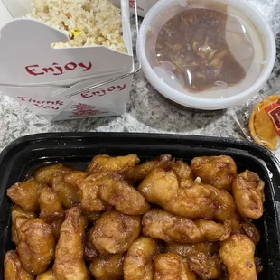 Peanut butter chicken