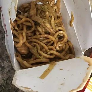 Chicken lo Mein