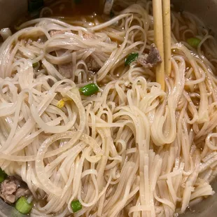 Pho Tai Noodle Soup