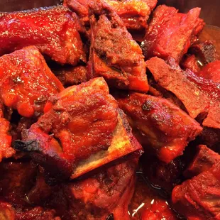 ribs, food, bbq ribs