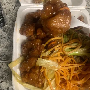 Orange chicken