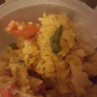 I remade my fried rice and moo goo , the meat was NOT CHICKEN,. My beagle ate it like it was Turtle meat, she loves Turtle meat and frog