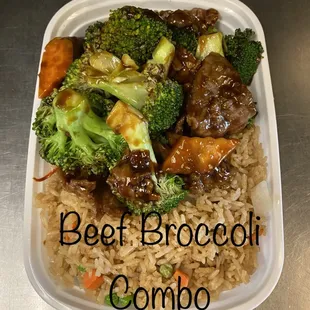Beef Broccoli combo