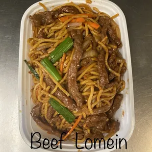 Beef Lomein