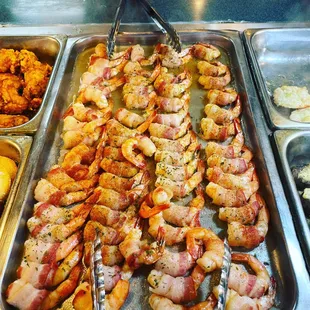 Bacon shrimp
