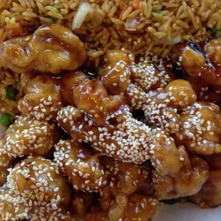 THE BEST sesame chicken