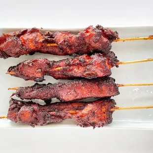 Chicken on Sticks
