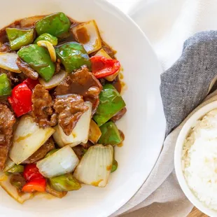 Pepper Steak w. Onions