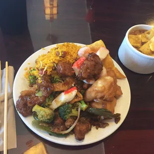 Great food, always happy with the selection.