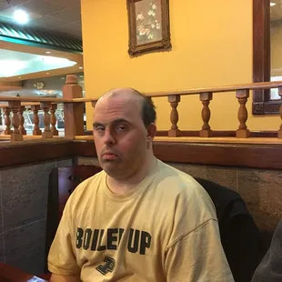 Bill got his fill at the Great Wall!