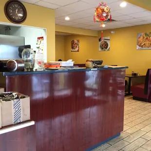 Pretty simple and clean entry. Order, pay and sit.  Easy enough.