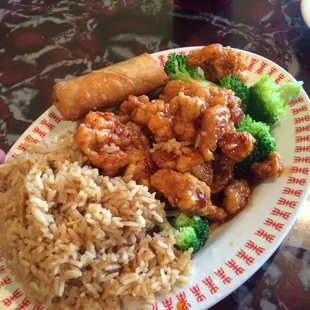 General Chicken lunch combo