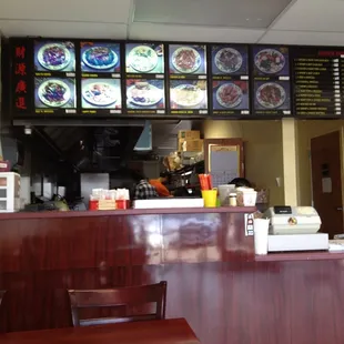 Not really for dine-in; more set up for carry-out.  Tons o' food at a good price