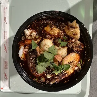 Seafood Hot Pot (Spicy)