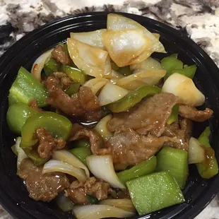 Pepper Steak - not that great tasting