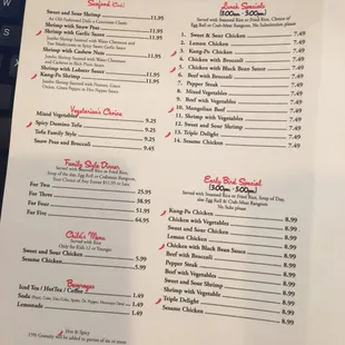 menu, sushi and sashimi