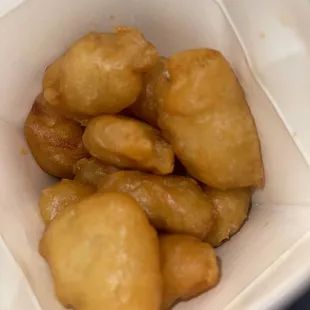 Crispy sweet n sour chicken. Perfect crispy batter