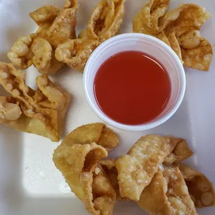 Crab rangoon 1 order