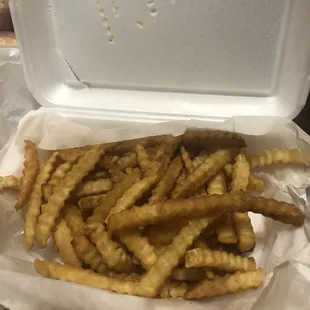 Over cooked french fries pic#1