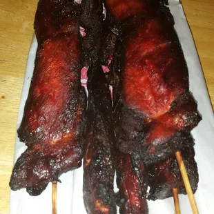 Teriyaki chicken sticks