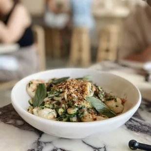 Shrimp Pasta - Instagram @friesandchives