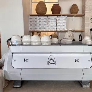 Great White + Vitoria coffee machine