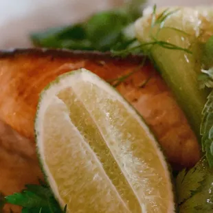 SALMON COCONUT CURRY