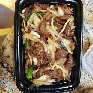 Mongolian beef