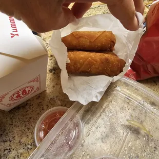 Egg rolls