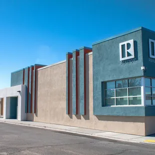 Our building at 1635 University Blvd. NE