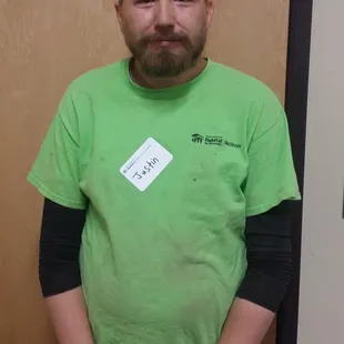 &quot;I volunteer because I like to meet new people and I enjoy it so much. I have been volunteering at the ReStore for 3 years.&quot; - Justin