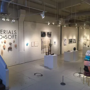 Materials Hard + Soft, an annual juried art exhibition