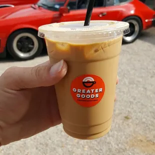 Bourbon and Ghee Latte