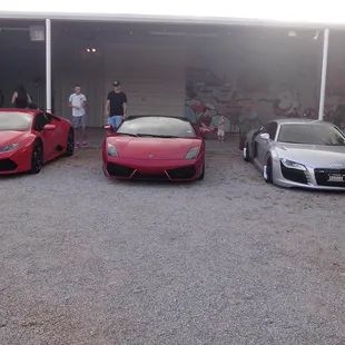 Coffee with cars in Dripping Springs July 2019