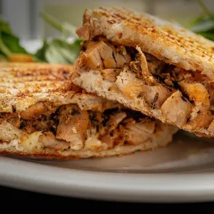 I am Strong slow roasted chicken sandwich
