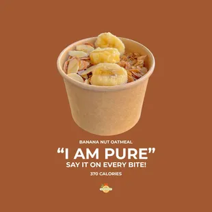 Banana-Nut Oatmeal Bowl