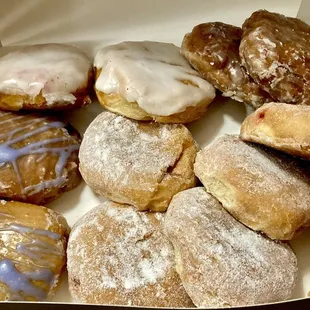 a variety of doughnuts