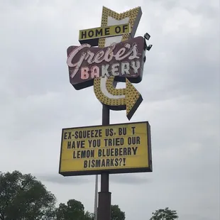 Grebes - you can&apos;t miss the sign!