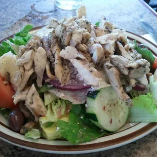 Chicken Greek Salad