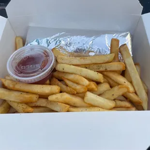 Gyro and a Side of Fries