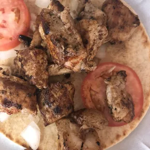Chicken pita