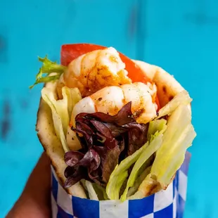 Shrimp Wrap of the Month