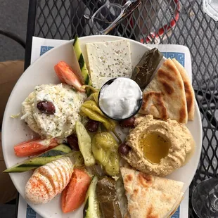 Grecian Hummus Platter