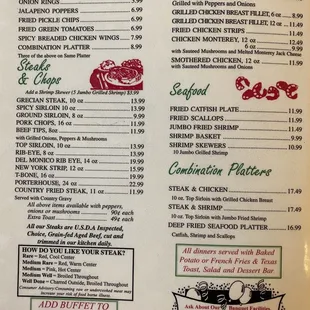 Page 1 of Menu