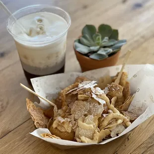 Greek Donuts + Coffee