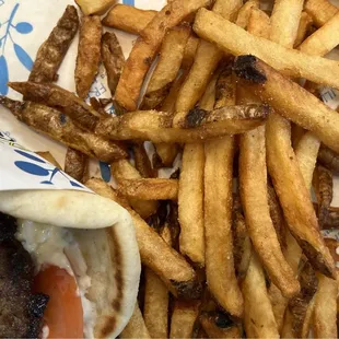 Traditional Lamb Gyro Combo