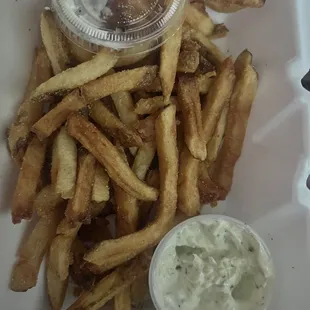 fish and chips, fish, food, seafood