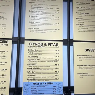 Menu Board