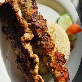 Chicken kebabs Bravo !